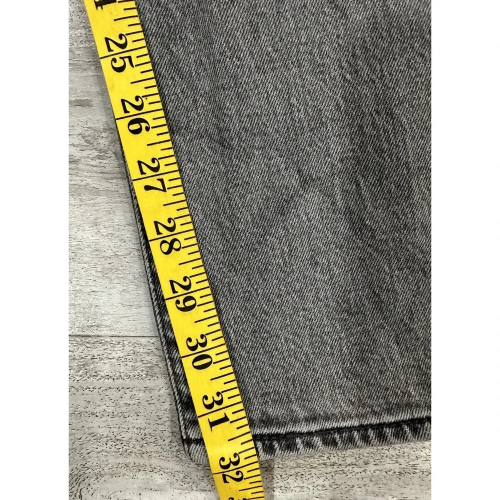 2016 LEVI'S 501 Gray Light Wash Denim Jeans Mens Size 38x32 Brand New